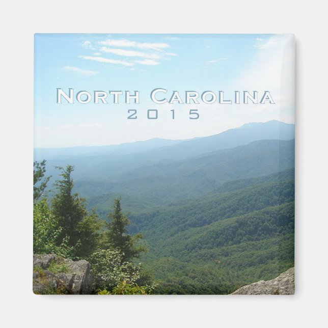 North Carolina State Fridge Magnet Change Year (Front)