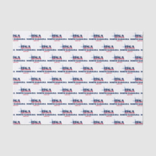 North Carolina State Pride Tissue Paper