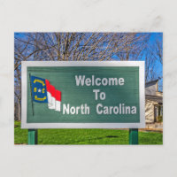 North Carolina State Sign