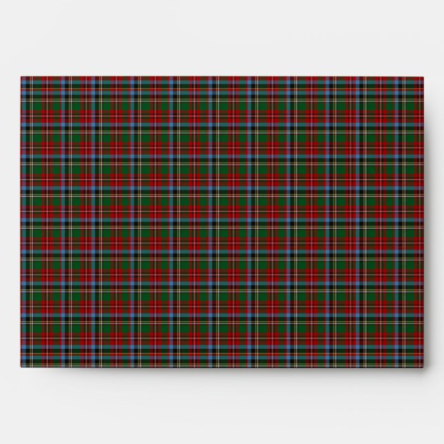 North Carolina State Tartan Envelope (Front)