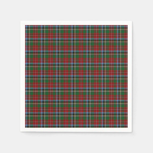 North Carolina State Tartan Paper Napkins