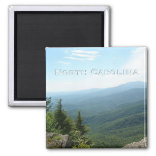 North Carolina State Travel Souvenir Fridge Magnet