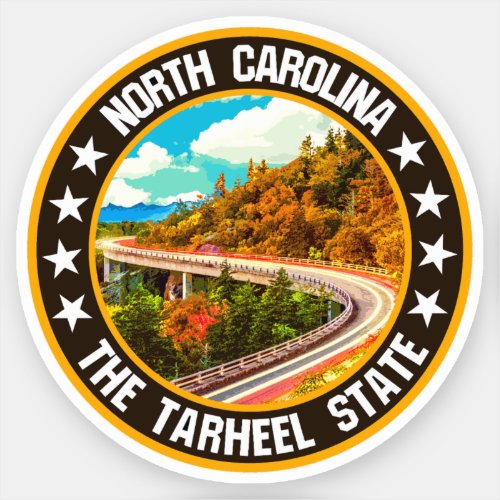 North Carolina                                     Sticker