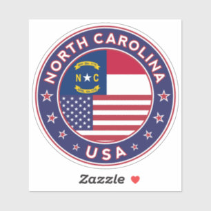 North Carolina Sticker
