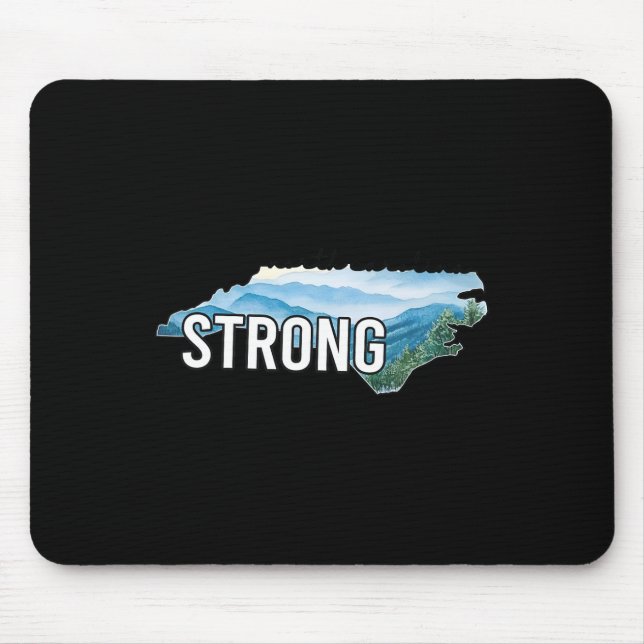 North Carolina Strong Nc State 1  Mouse Pad (Front)