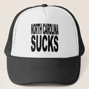 North Carolina Sucks Trucker Hat