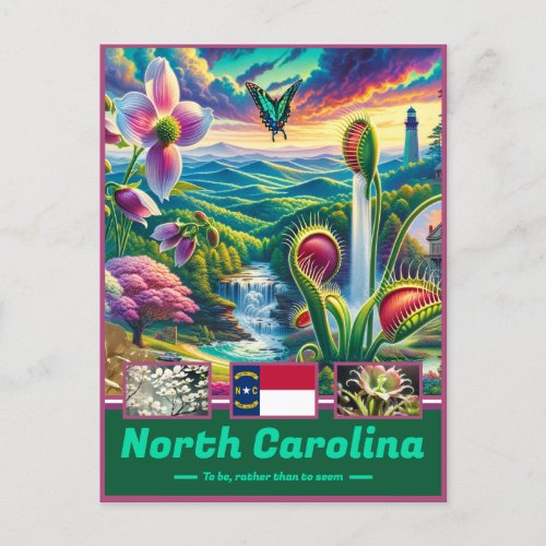North Carolina Treasures Majestic Landscapes Postcard