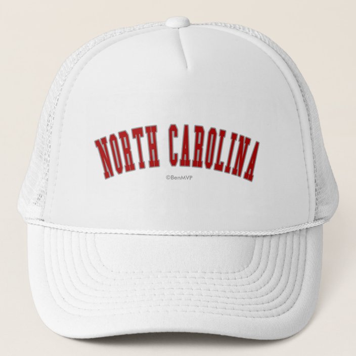 North Carolina Trucker Hat