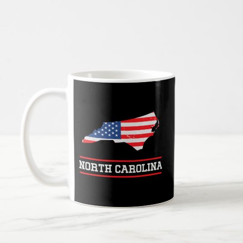 North Carolina Us Flag Us State North Carolina Coffee Mug