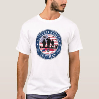 North Carolina Veteran 250 white-NC state outline T-Shirt