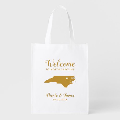 North Carolina Wedding Welcome Bag for Hotel Guest