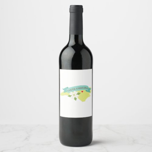 North Carolina Wine Label