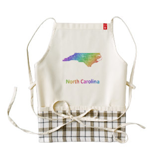 North Carolina Zazzle HEART Apron