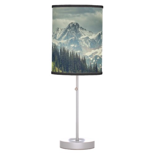 North Cascade Majestic Mountain Peak Table Lamp