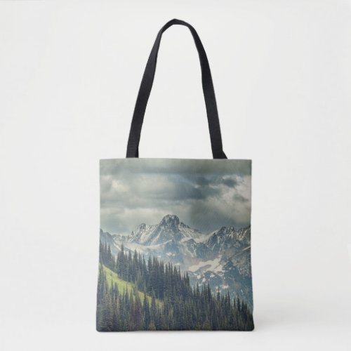 North Cascade Majestic Mountain Peak Tote Bag