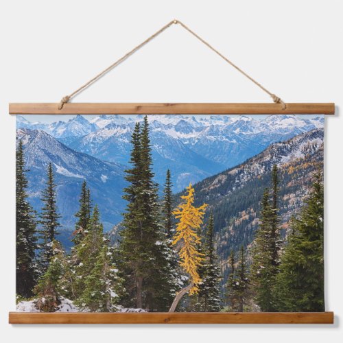 North Cascade Mountains Wenatchee National Forest Hanging Tapestry