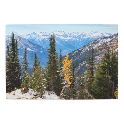 North Cascade Mountains Wenatchee National Forest Metal Print