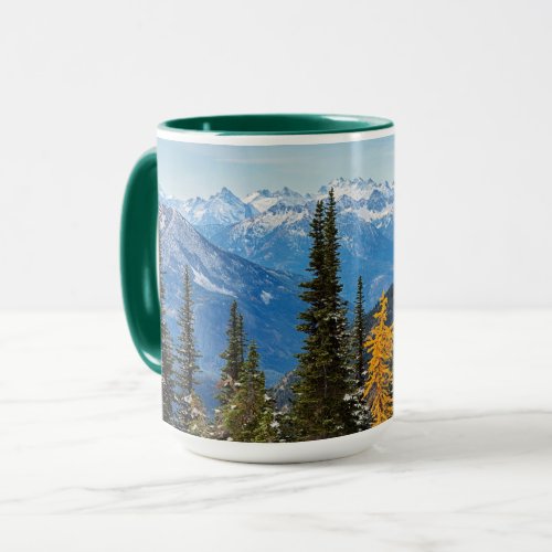 North Cascade Mountains Wenatchee National Forest Mug