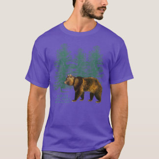 North Cascade National Park Washington Bear Trees  T-Shirt
