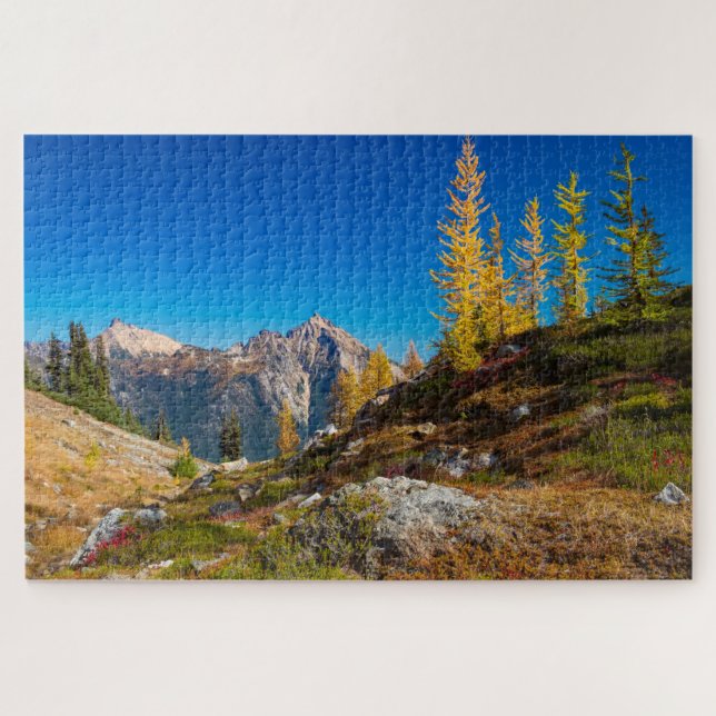 North Cascades Autumn Color Jigsaw Puzzle (Horizontal)