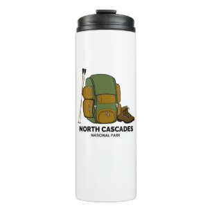 North Cascades National Park Backpack Thermal Tumbler