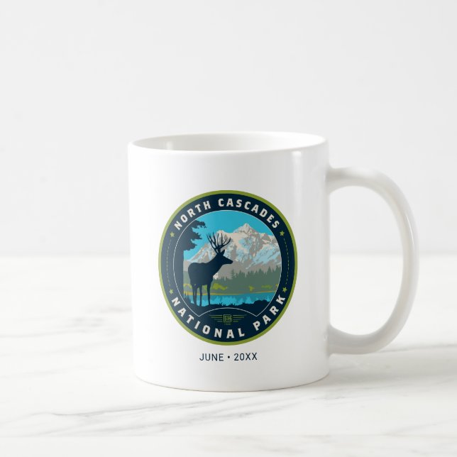 North Cascades National Park Coffee Mug (Right)