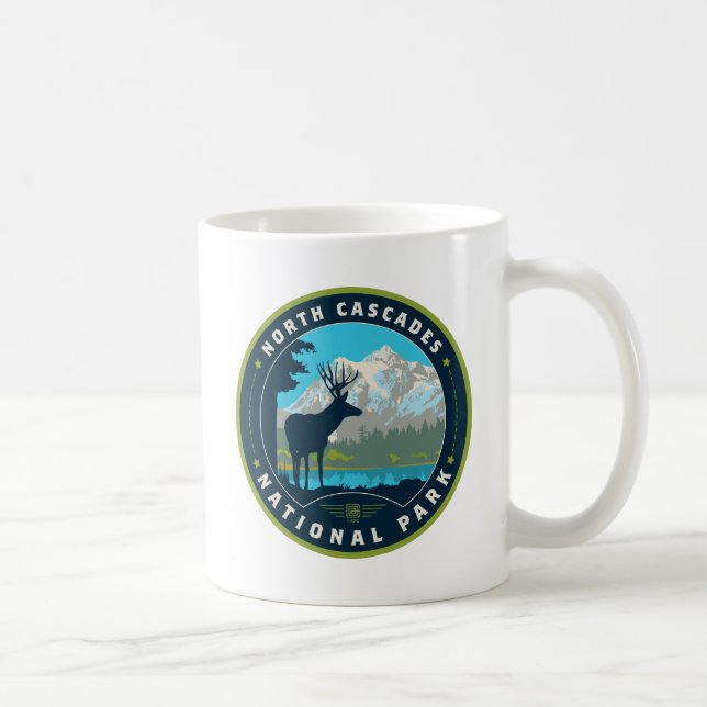 North Cascades National Park Coffee Mug (Right)