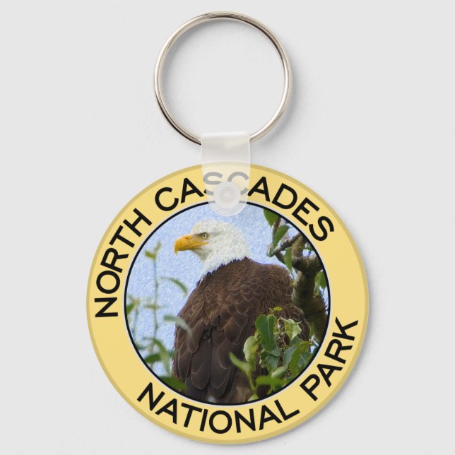 North Cascades National Park Keychain (Front)