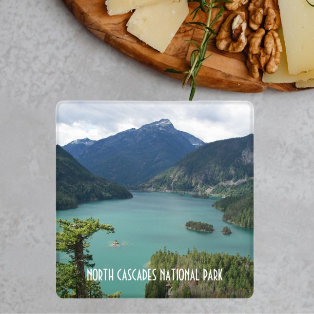 North Cascades National Park Landscape Coaster Set (In Situ Single)