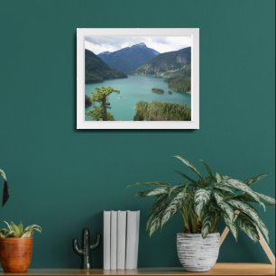 North Cascades National Park Landscape Framed Art