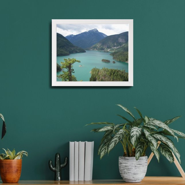North Cascades National Park Landscape Framed Art (Living Room 2)