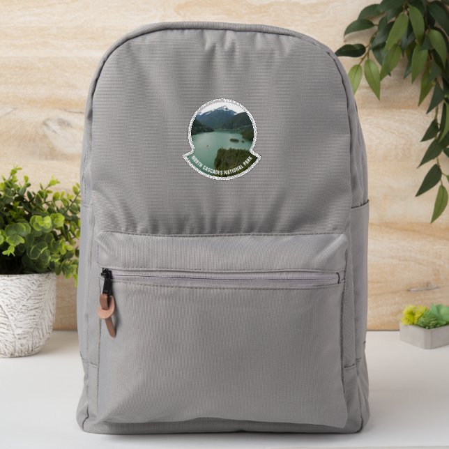 North Cascades National Park Landscape Patch (On Backpack)