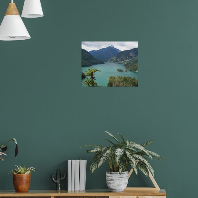 North Cascades National Park Landscape Poster (Living Room 1)