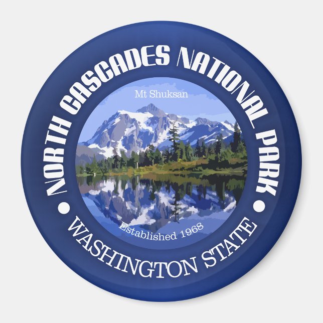 North Cascades National Park Magnet (Front)