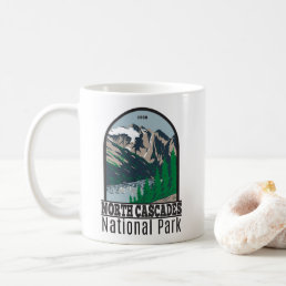 North Cascades National Park Mount Triumph Vintage Coffee Mug