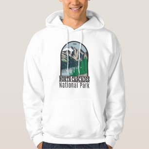 North Cascades National Park Mount Triumph Vintage Hoodie