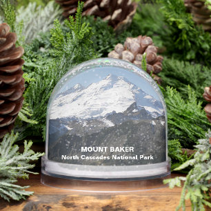 North Cascades National Park Mountain Photos Snow Globe