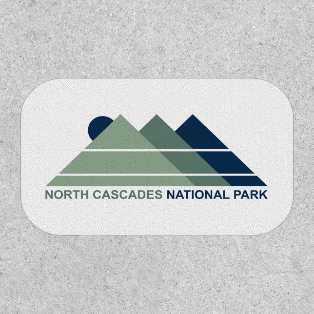 North Cascades National Park Mountain Sun Patch (Front)