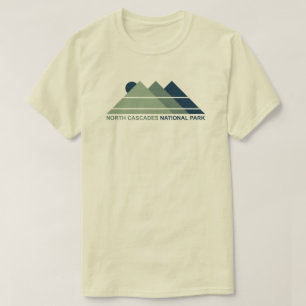 North Cascades National Park Mountain Sun T-Shirt