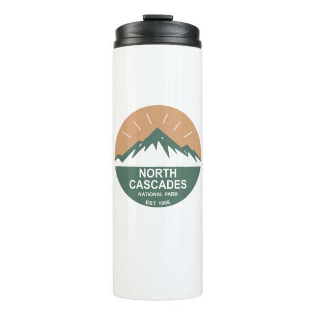 North Cascades National Park Thermal Tumbler (Front)