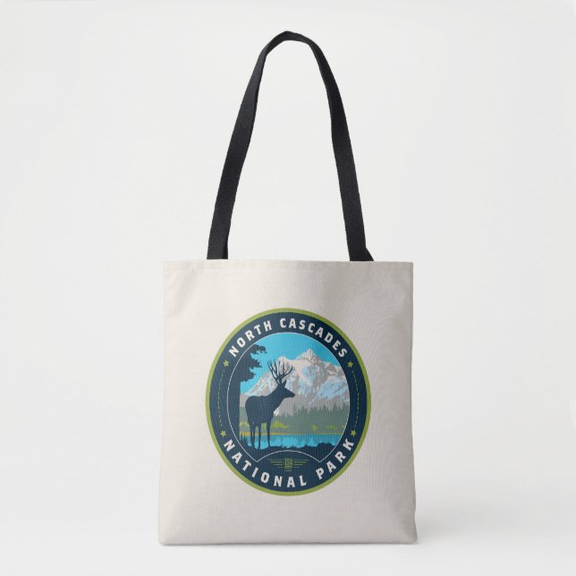 North Cascades National Park Tote Bag (Front)