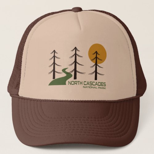 North Cascades National Park Trail Trucker Hat