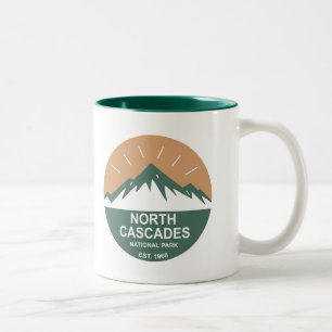 North Cascades National Park Two-Tone Coffee Mug