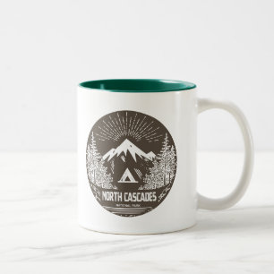 North Cascades National Park Two-Tone Coffee Mug