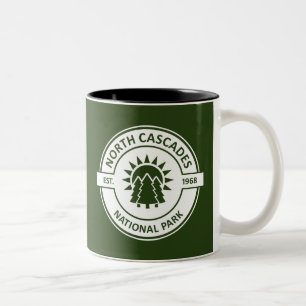 North Cascades National Park Two-Tone Coffee Mug