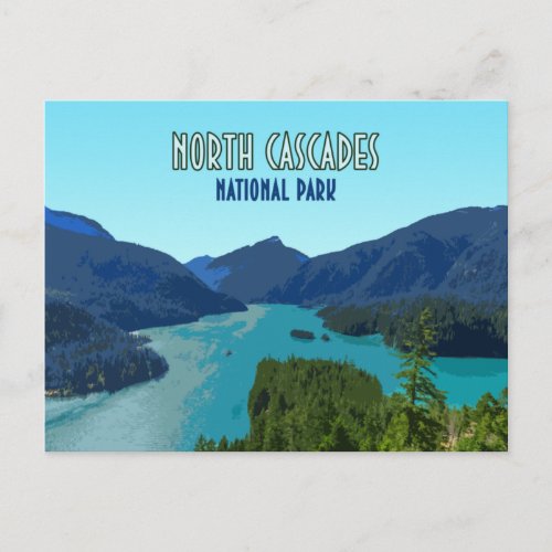 North Cascades National Park Washington Postcard