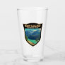 North Cascades National Park Washington Watercolor Glass