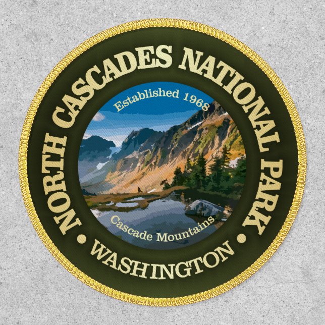 North Cascades (NP2) Patch (Front)