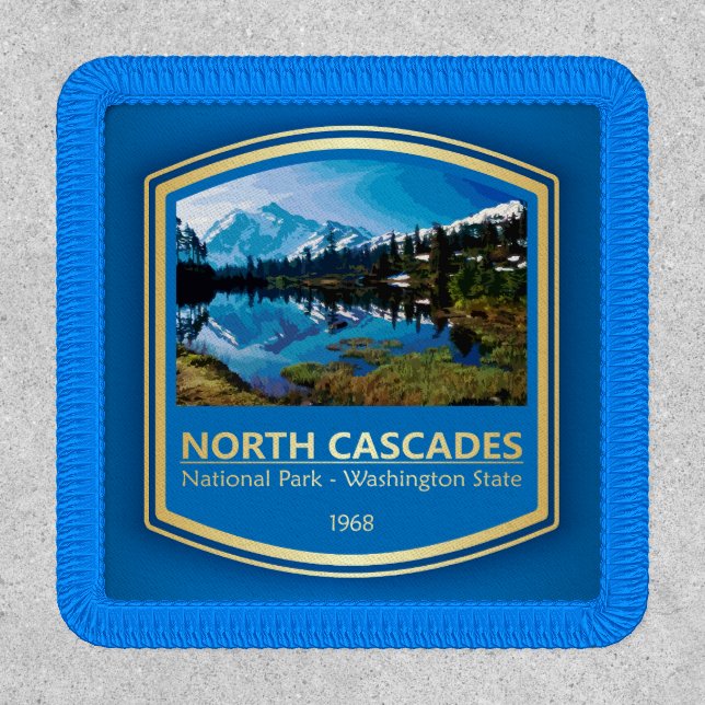 North Cascades NP (PF1) Patch (Front)