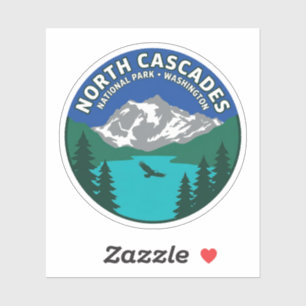 North Cascades Park Travel Decal Sticker